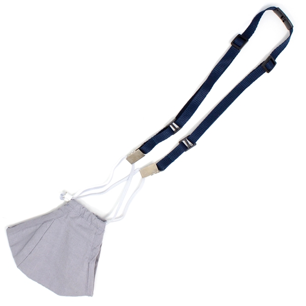 3/8" Adjustable Face Mask Holder Lanyards - 3/8" Adjustable Face Mask Holder Lanyards - Image 2 of 7