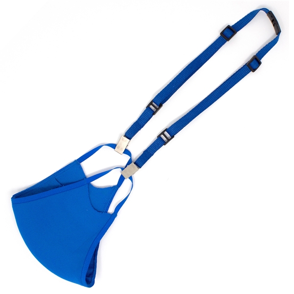 3/8" Adjustable Face Mask Holder Lanyards - 3/8" Adjustable Face Mask Holder Lanyards - Image 3 of 7
