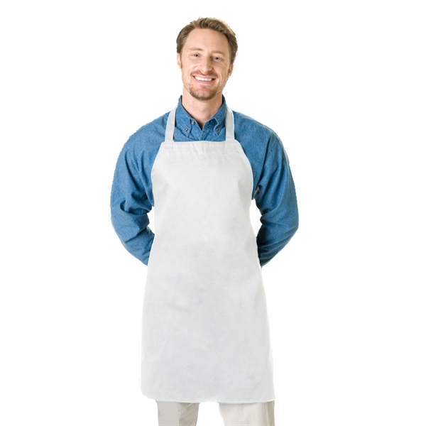 Dye-Sublimation Wide Bib Butcher Apron w/ Custom Imprint - Dye-Sublimation Wide Bib Butcher Apron w/ Custom Imprint - Image 2 of 2