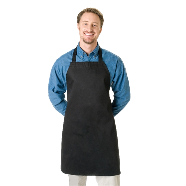 Dye-Sublimation Wide Bib Butcher Apron w/ Custom Imprint - Dye-Sublimation Wide Bib Butcher Apron w/ Custom Imprint - Image 1 of 2