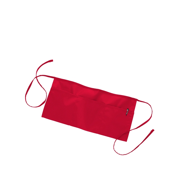 Restaurant Aprons w/ Custom Logo Full Length and 3 Pockets - Restaurant Aprons w/ Custom Logo Full Length and 3 Pockets - Image 1 of 3