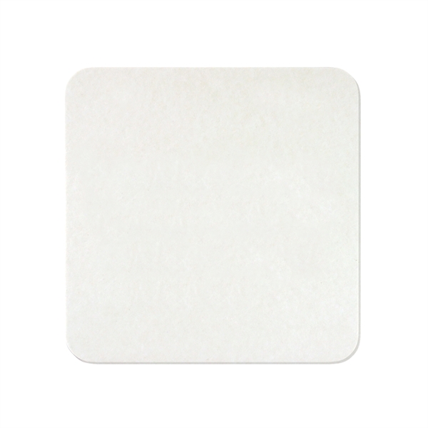 3.5" Square Pulp-Board Coasters 80pt - 3.5" Square Pulp-Board Coasters 80pt - Image 1 of 1