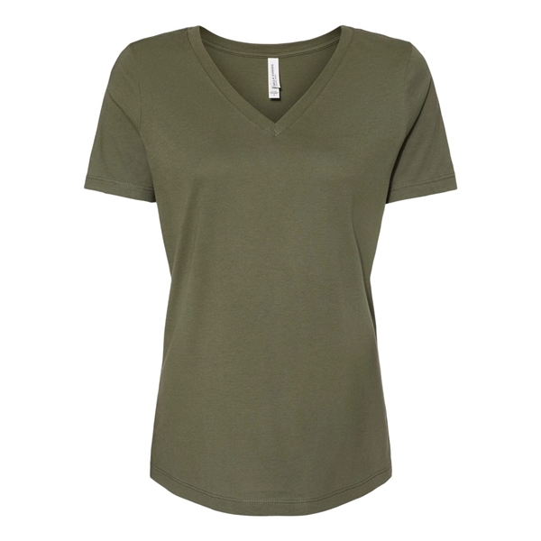 BELLA + CANVAS Women's Relaxed Jersey V-Neck Tee - BELLA + CANVAS Women's Relaxed Jersey V-Neck Tee - Image 77 of 100