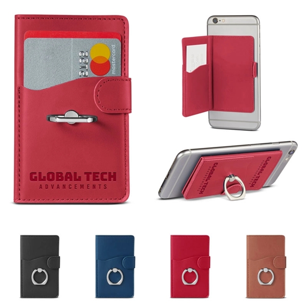 Tuscany™ Duo Card Pocket with Metal Ring - Tuscany™ Duo Card Pocket with Metal Ring - Image 0 of 5