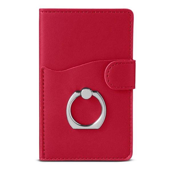 Tuscany™ Duo Card Pocket with Metal Ring - Tuscany™ Duo Card Pocket with Metal Ring - Image 4 of 5