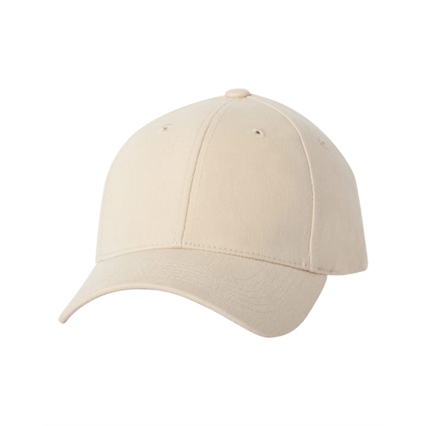 Valucap Heavy Brushed Twill Structured Cap - Valucap Heavy Brushed Twill Structured Cap - Image 4 of 18