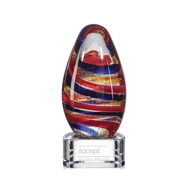 Custom Zenith Award on Paragon Base - Clear