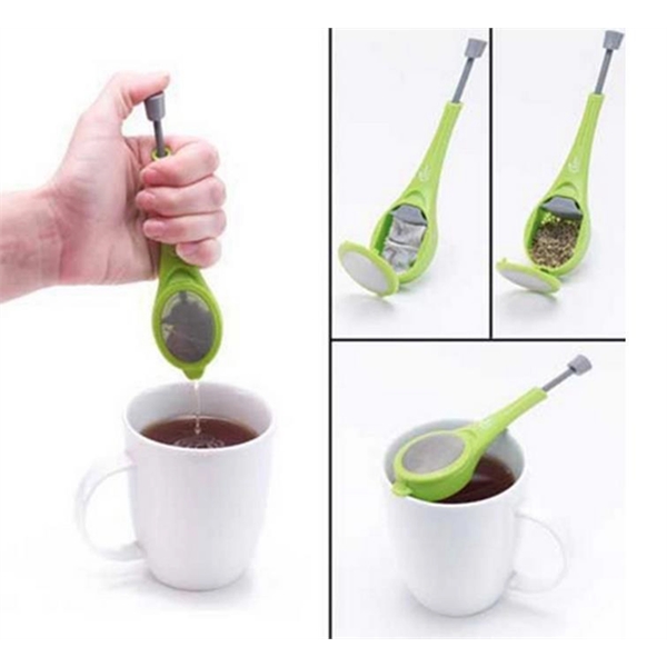 Silicone Loose Leaf Tea Strainer - Silicone Loose Leaf Tea Strainer - Image 4 of 7