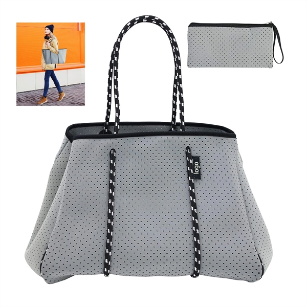 Neoprene Multipurpose Beach Bag - Neoprene Multipurpose Beach Bag - Image 2 of 2