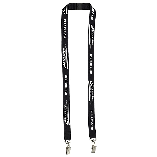 3/4" Dual Attachment Lanyard with Breakaway Safety Release - 3/4" Dual Attachment Lanyard with Breakaway Safety Release - Image 3 of 14