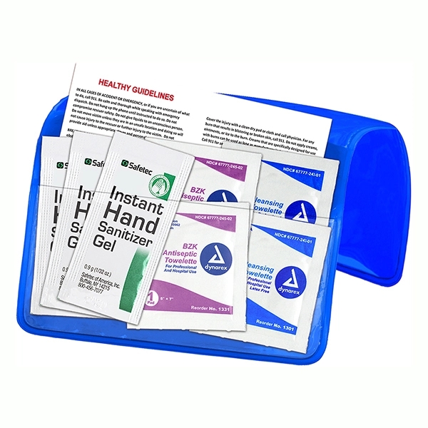 Orion Sanitizer & Wipes On-the-Go Kit n Colorful Vinyl Pouch - Orion Sanitizer & Wipes On-the-Go Kit n Colorful Vinyl Pouch - Image 11 of 12