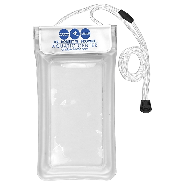 Custom Yuba Clear Touch Floating Water Resistant Cell Phone Pouch