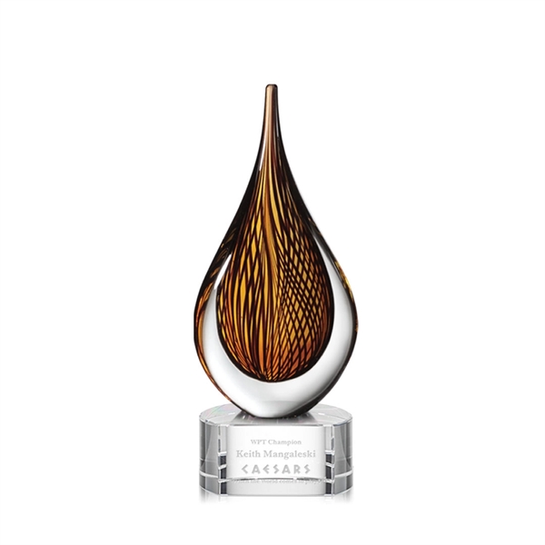Custom Barcelo Award on Paragon Base - Clear