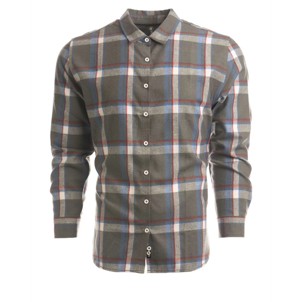 Burnside Women's No Pocket Yarn-Dyed Long Sleeve Flannel ... - Burnside Women's No Pocket Yarn-Dyed Long Sleeve Flannel ... - Image 7 of 7