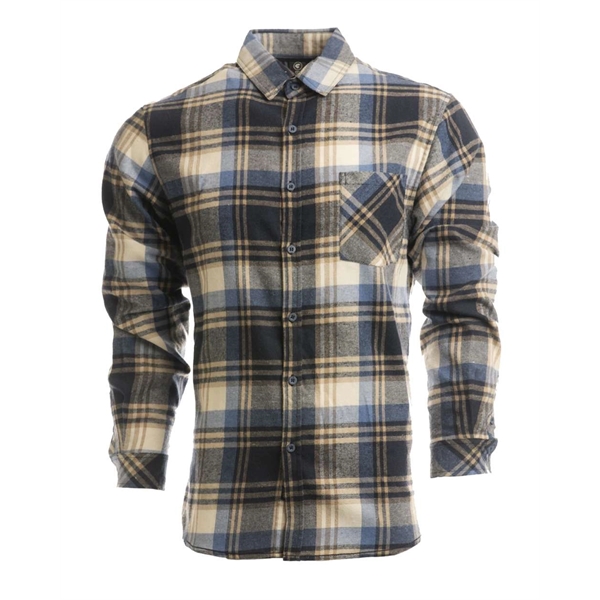 Burnside Open Pocket Flannel Shirt - Burnside Open Pocket Flannel Shirt - Image 2 of 12