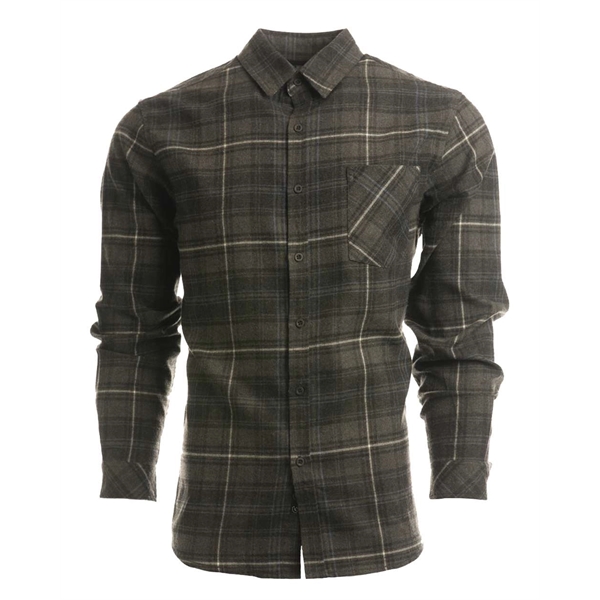 Burnside Open Pocket Flannel Shirt - Burnside Open Pocket Flannel Shirt - Image 3 of 12