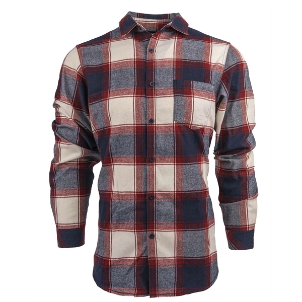 Burnside Open Pocket Flannel Shirt - Burnside Open Pocket Flannel Shirt - Image 4 of 12