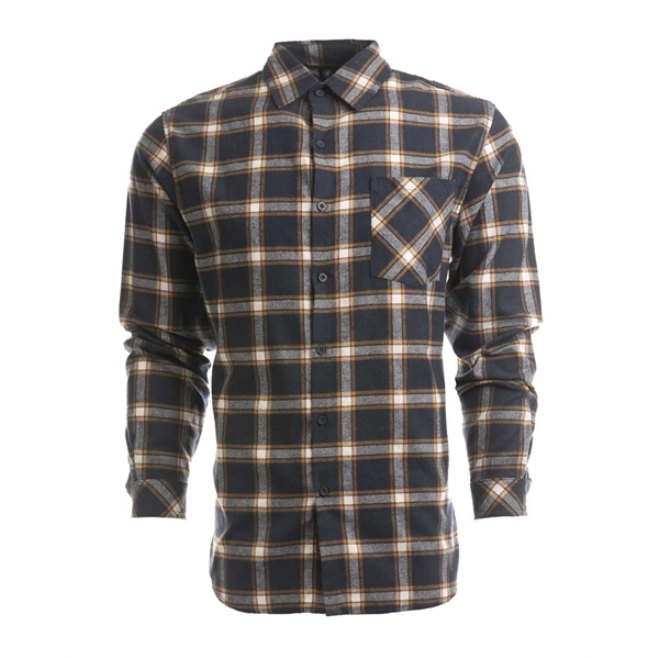 Burnside Open Pocket Flannel Shirt - Burnside Open Pocket Flannel Shirt - Image 5 of 12