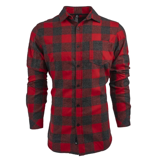 Burnside Open Pocket Flannel Shirt - Burnside Open Pocket Flannel Shirt - Image 6 of 12
