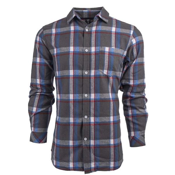 Burnside Open Pocket Flannel Shirt - Burnside Open Pocket Flannel Shirt - Image 7 of 12