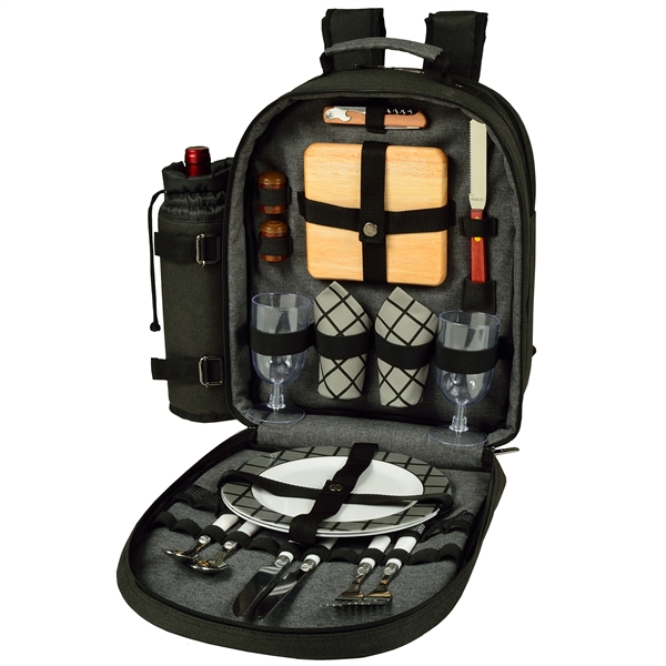 Two Person Picnic Backpack - Two Person Picnic Backpack - Image 10 of 10