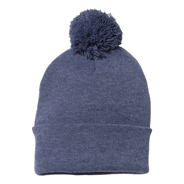 Sportsman 12" Pom-Pom Cuffed Beanie - Sportsman 12" Pom-Pom Cuffed Beanie - Image 73 of 103