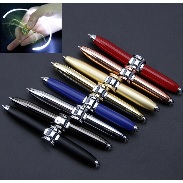 Spinner Stylus, L.E.D Light & Ballpoint - Spinner Stylus, L.E.D Light & Ballpoint - Image 1 of 2