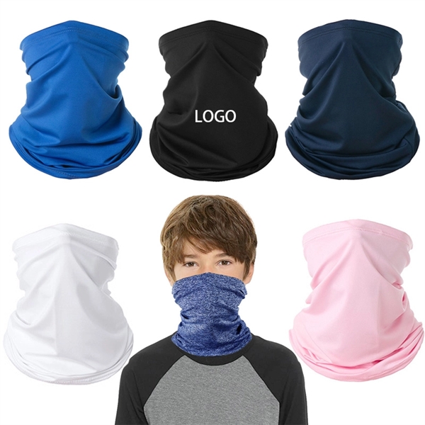 Youth Bandana Face Mask Ice Silk Cooling Neck Gaiter - Youth Bandana Face Mask Ice Silk Cooling Neck Gaiter - Image 0 of 3