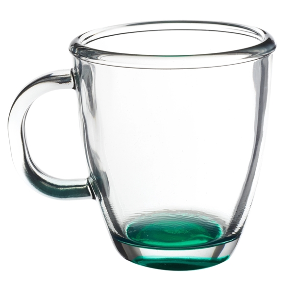 11.75 oz. Tapered Glass Coffee Mugs w/ Custom Imprint - 11.75 oz. Tapered Glass Coffee Mugs w/ Custom Imprint - Image 4 of 7