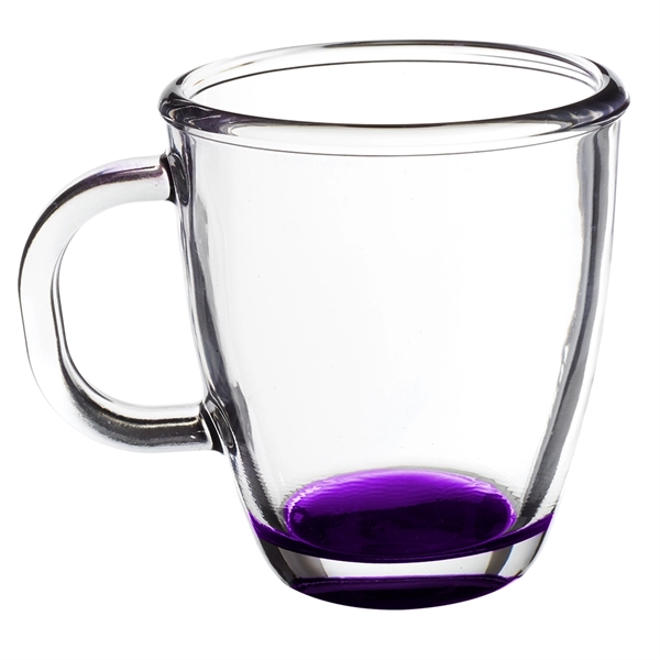 11.75 oz. Tapered Glass Coffee Mugs w/ Custom Imprint - 11.75 oz. Tapered Glass Coffee Mugs w/ Custom Imprint - Image 6 of 7