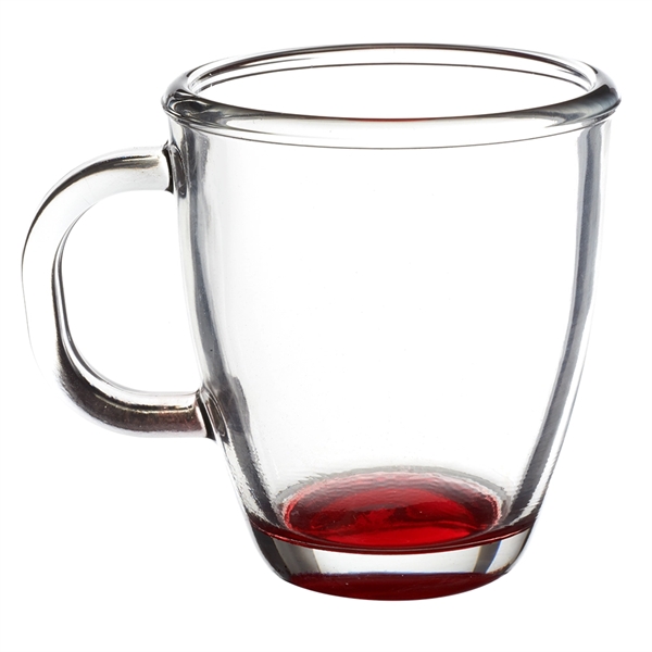 Tall Glass Mug With Red Plastic Handle Bodum – Mug Barista