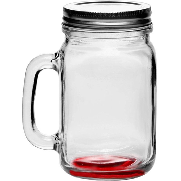 16 oz. Traditional Mason Jars w/ Lids - 16 oz. Traditional Mason Jars w/ Lids - Image 7 of 7