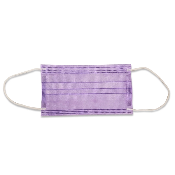Adult 3-Ply Non-Woven Face Mask - Adult 3-Ply Non-Woven Face Mask - Image 2 of 2
