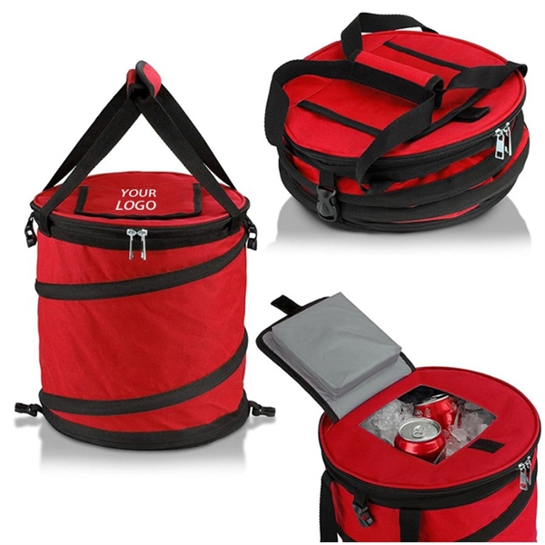 Collapsible Pop-up Picnic Cooler Bag - Collapsible Pop-up Picnic Cooler Bag - Image 0 of 0