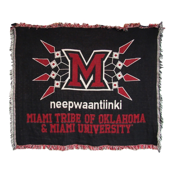 48 x 60, 2.0 lb., Custom Woven Throw USA Made - 48 x 60, 2.0 lb., Custom Woven Throw USA Made - Image 1 of 2