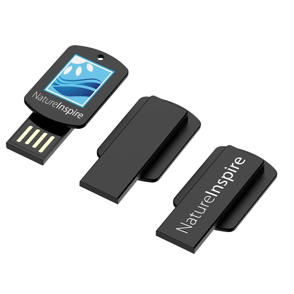 4Gb Mini Clip USB Flash Drive - 4Gb Mini Clip USB Flash Drive - Image 1 of 2