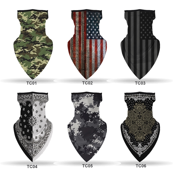 Camo Neck Gaiter Face Bandanas Sports - Camo Neck Gaiter Face Bandanas Sports - Image 3 of 5