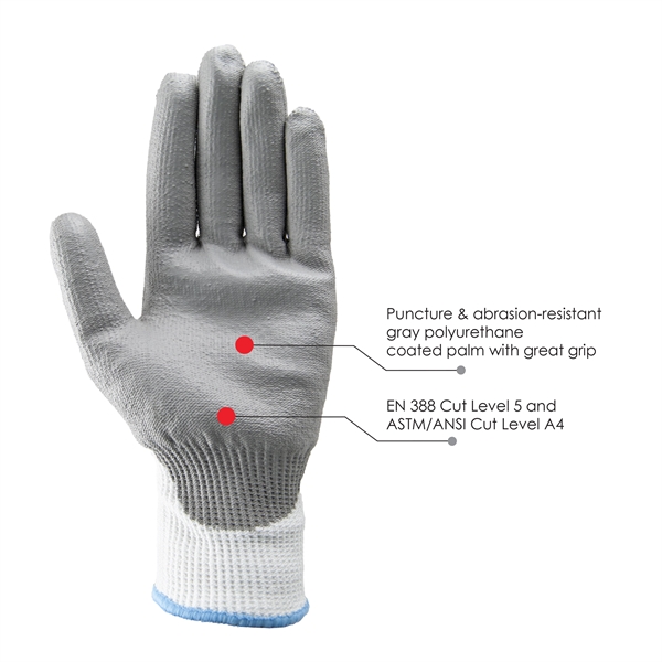 Cut Resistant Palm Dipped Gloves - Cut Resistant Palm Dipped Gloves - Image 3 of 4