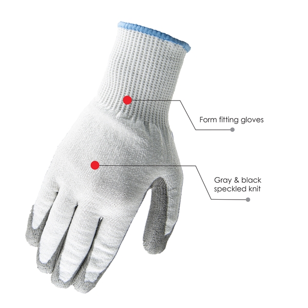 Cut Resistant Palm Dipped Gloves - Cut Resistant Palm Dipped Gloves - Image 4 of 4