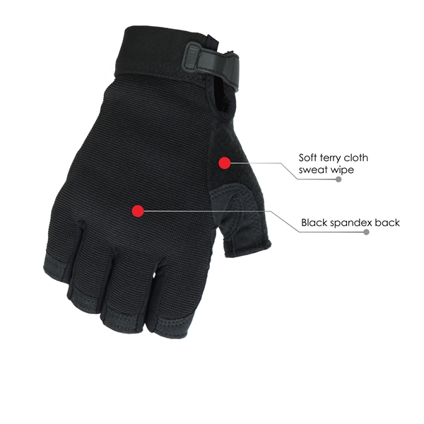 Fingerless Sports Gloves - Fingerless Sports Gloves - Image 4 of 4