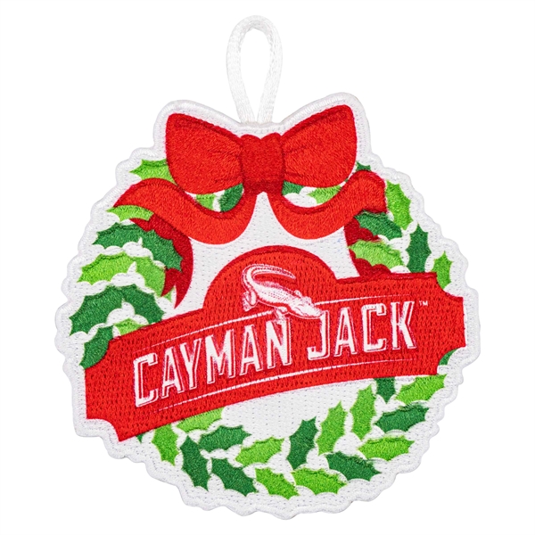 Custom Custom Pin Pointe Embroidered Holiday Ornaments