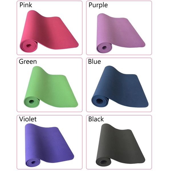 TPE Exercise Yoga Mat - TPE Exercise Yoga Mat - Image 3 of 4