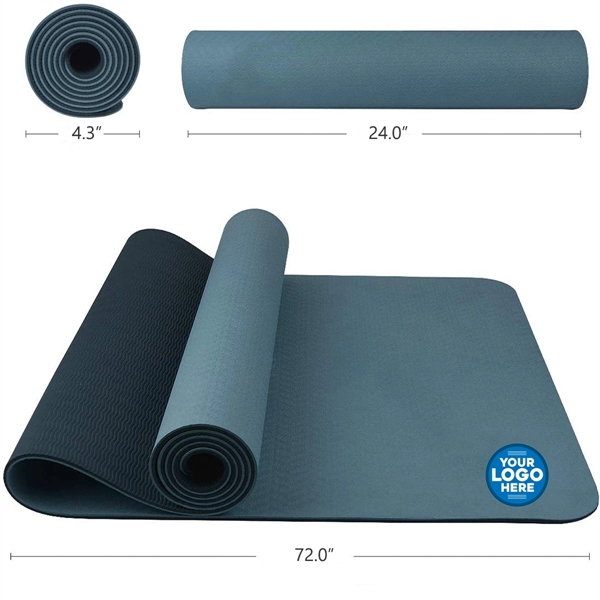 TPE Exercise Yoga Mat - TPE Exercise Yoga Mat - Image 1 of 4