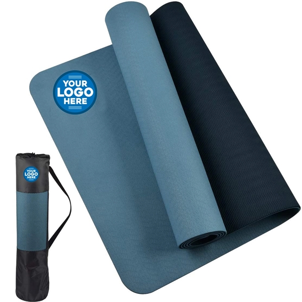 TPE Exercise Yoga Mat - TPE Exercise Yoga Mat - Image 0 of 4