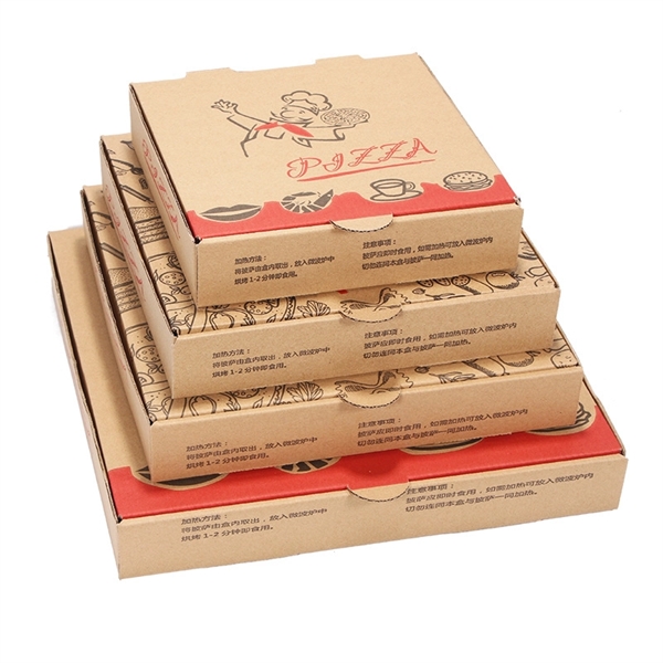 Custom Corrugated Pizza Packing Box