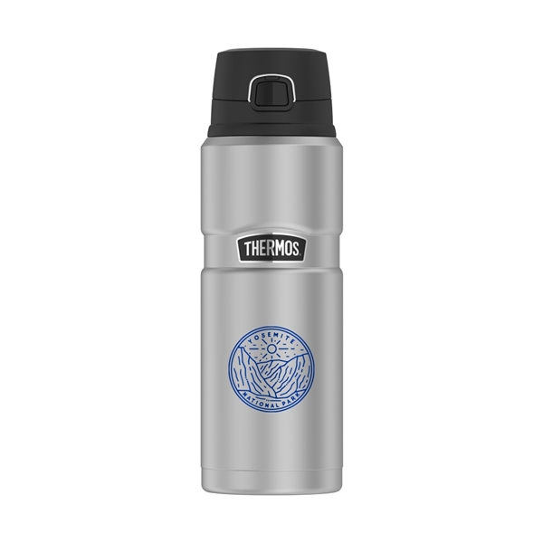 24 oz. Thermos® Stainless King™ SS Direct Drink Bottle - 24 oz. Thermos® Stainless King™ SS Direct Drink Bottle - Image 0 of 1