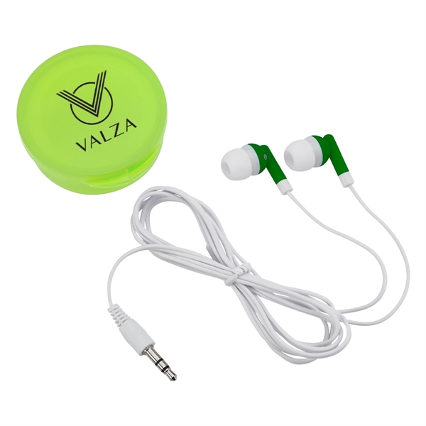 Earbuds In Round Plastic Case - Earbuds In Round Plastic Case - Image 9 of 18