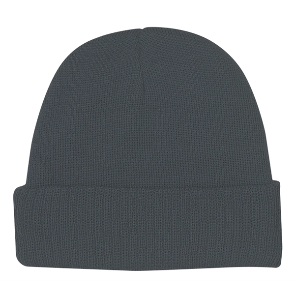 Knit Beanie With Cuff - Knit Beanie With Cuff - Image 9 of 10
