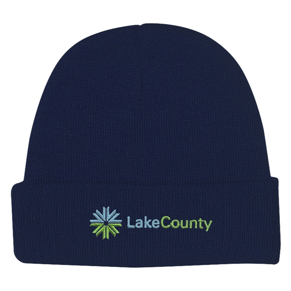 Knit Beanie With Cuff - Knit Beanie With Cuff - Image 6 of 10