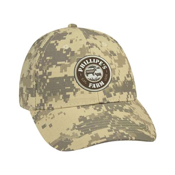 Digital Camouflage Cap - Digital Camouflage Cap - Image 2 of 3